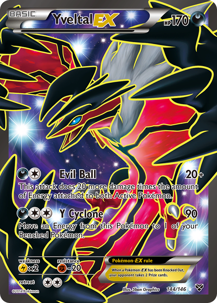 Yveltal EX [XY] | Chromatic Games