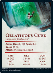 Gelatinous Cube Art Card [Dungeons & Dragons: Adventures in the Forgotten Realms Art Series] | Chromatic Games