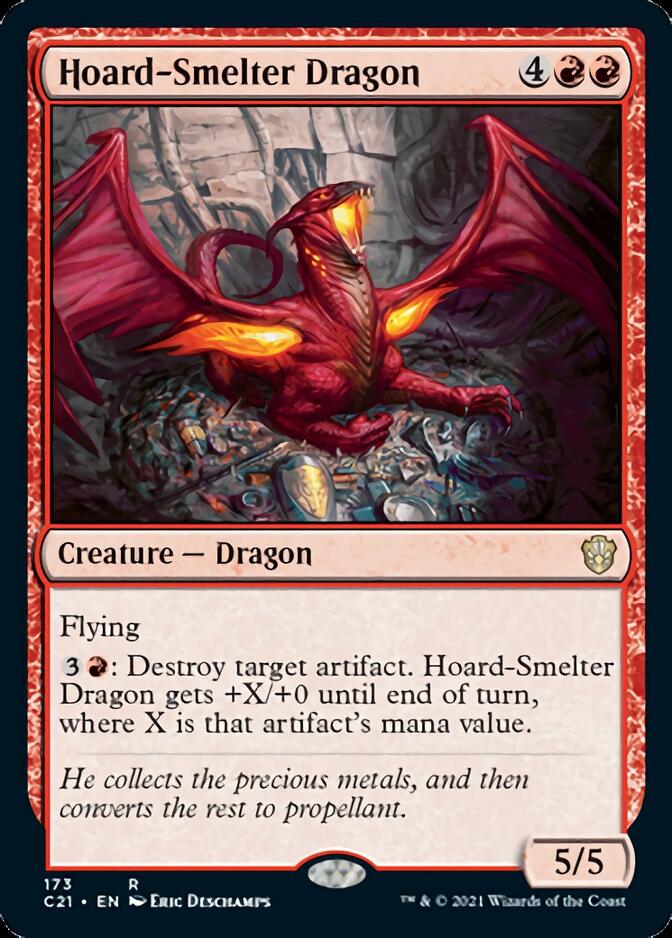 Hoard-Smelter Dragon [Commander 2021] | Chromatic Games