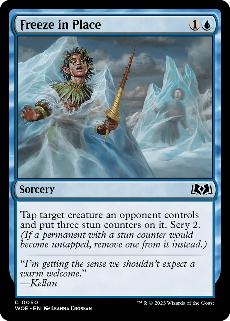 Freeze in Place [Wilds of Eldraine] | Chromatic Games