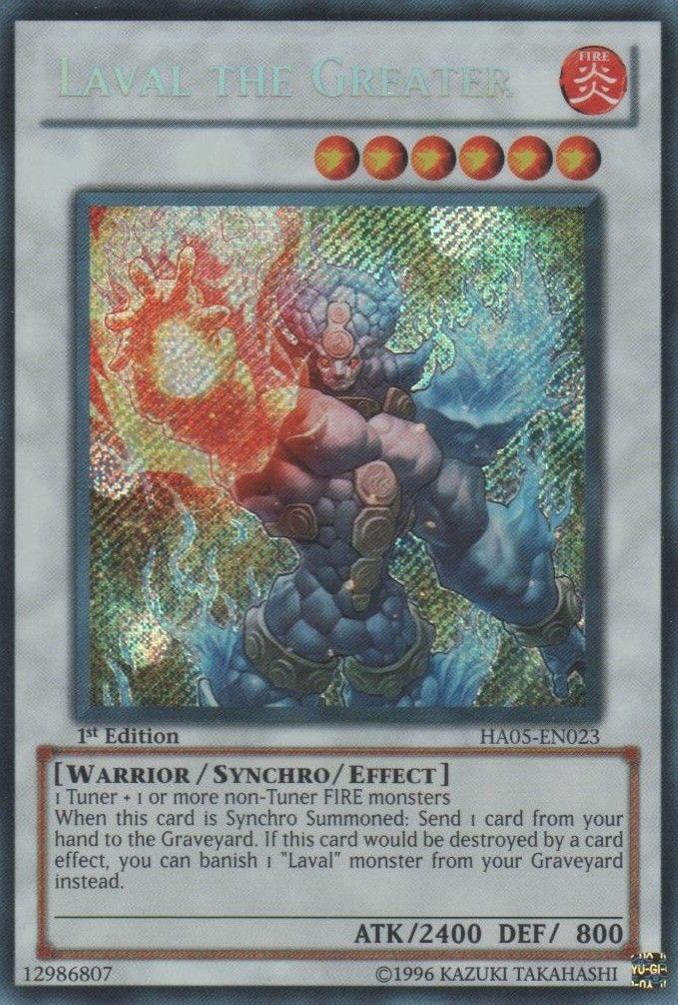 Laval the Greater [HA05-EN023] Secret Rare | Chromatic Games