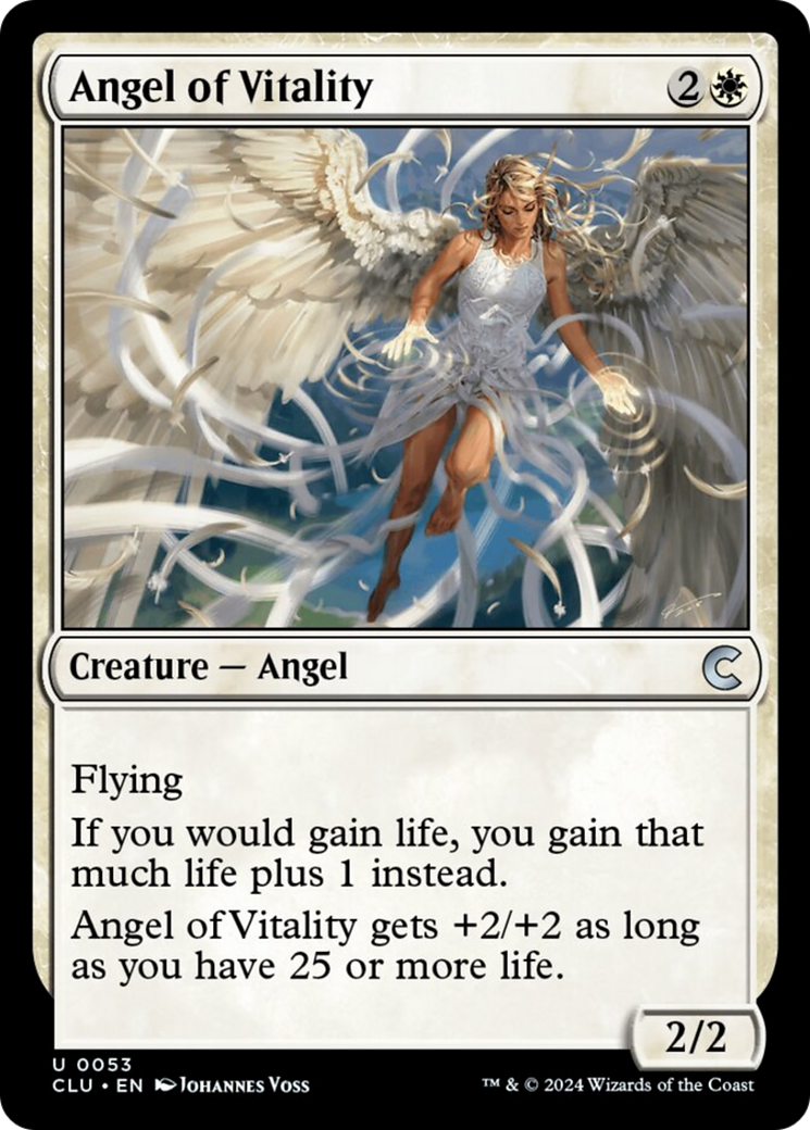 Angel of Vitality [Ravnica: Clue Edition] | Chromatic Games