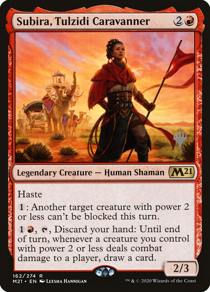 Subira, Tulzidi Caravanner (Promo Pack) [Core Set 2021 Promos] | Chromatic Games