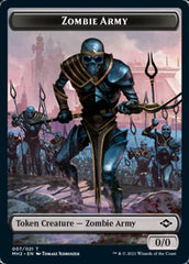 Clue (15) // Zombie Army Double-Sided Token [Modern Horizons 2 Tokens] | Chromatic Games