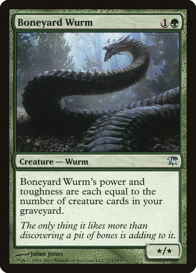 Boneyard Wurm [Innistrad] | Chromatic Games