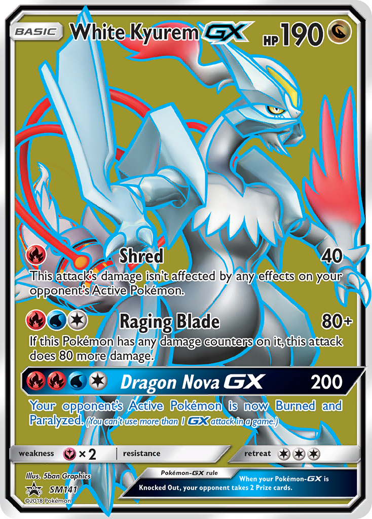 White Kyurem GX [SM Black Star Promos] | Chromatic Games