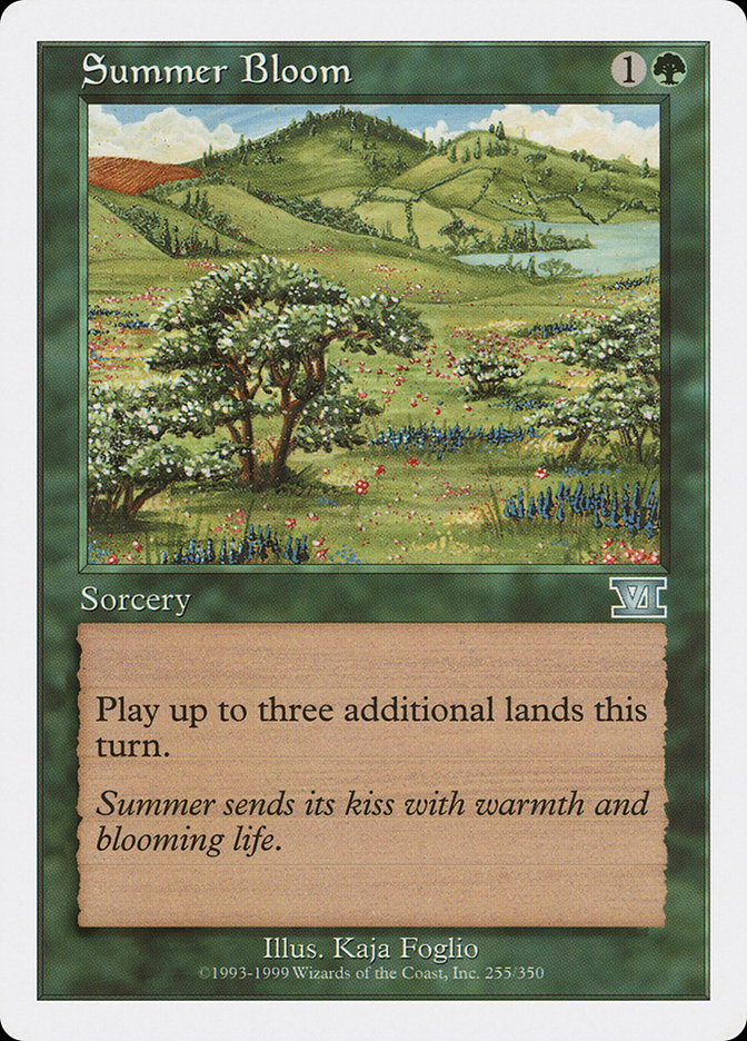 Summer Bloom [Classic Sixth Edition] | Chromatic Games