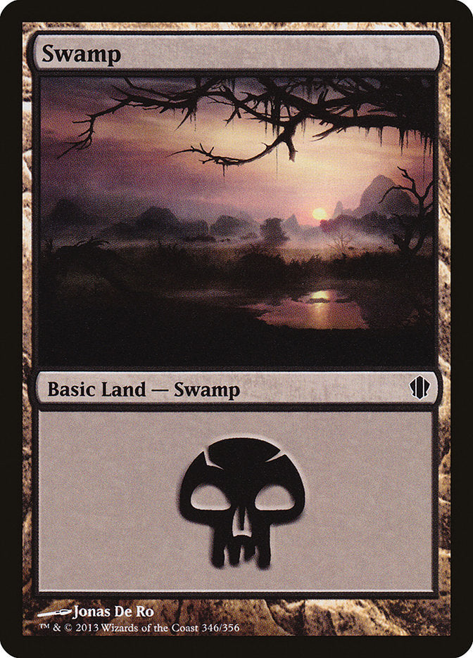 Swamp (346) [Commander 2013] | Chromatic Games