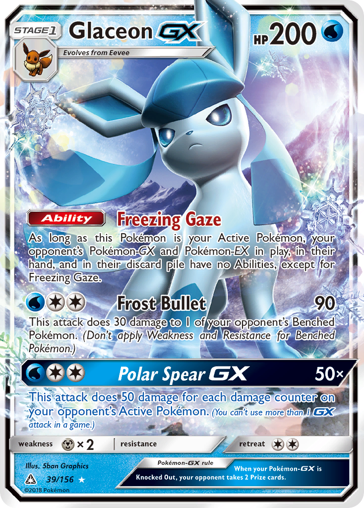 Glaceon GX [Ultra Prism] | Chromatic Games