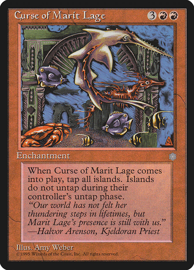 Curse of Marit Lage [Ice Age] | Chromatic Games