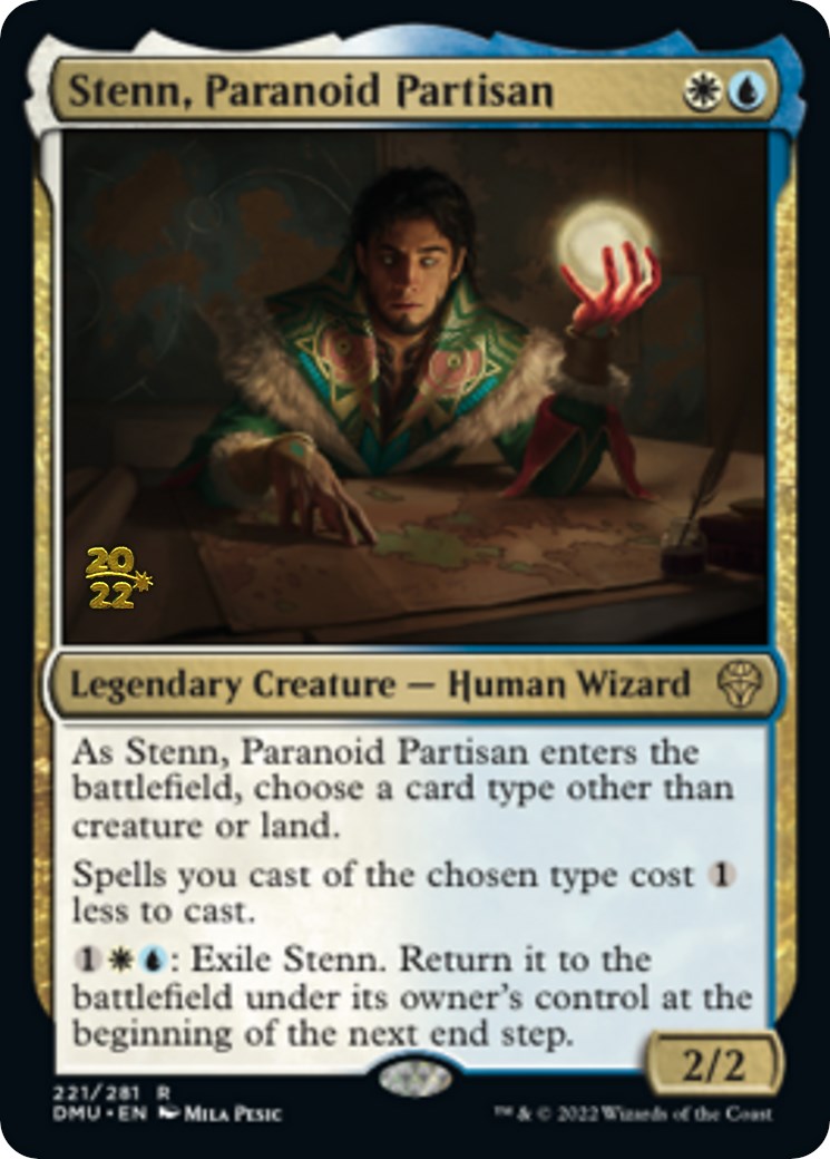 Stenn, Paranoid Partisan [Dominaria United Prerelease Promos] | Chromatic Games