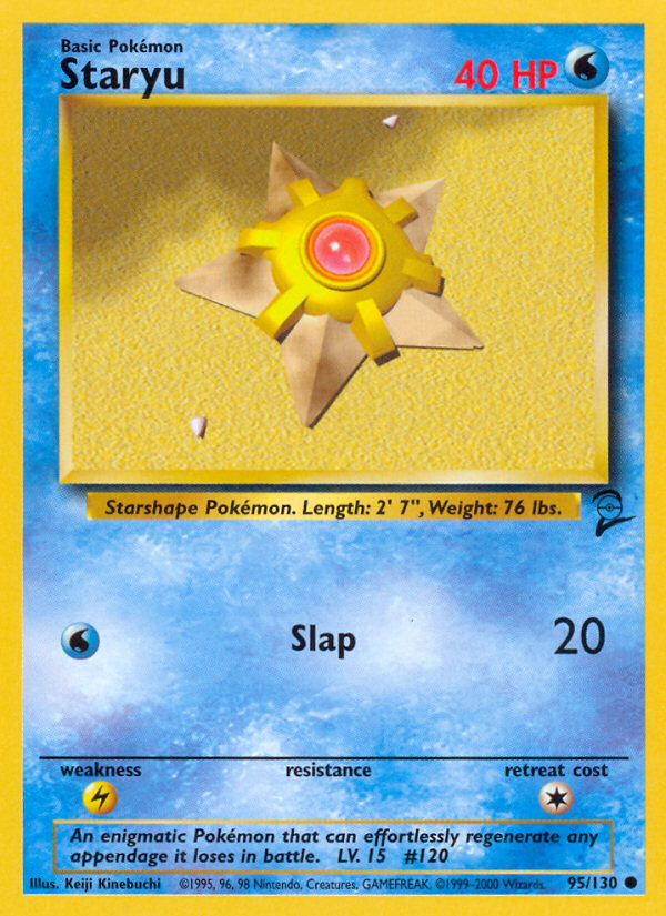 Staryu (95/130) [Base Set 2] | Chromatic Games