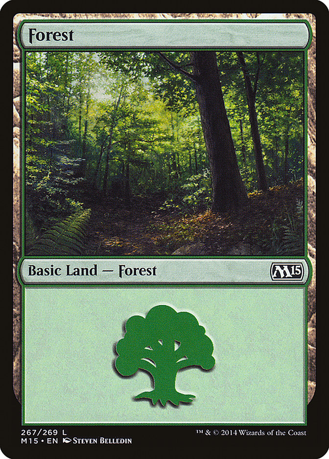 Forest (267) [Magic 2015] | Chromatic Games