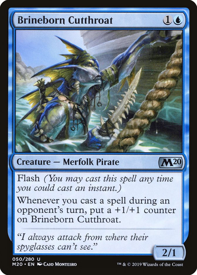 Brineborn Cutthroat [Core Set 2020] | Chromatic Games