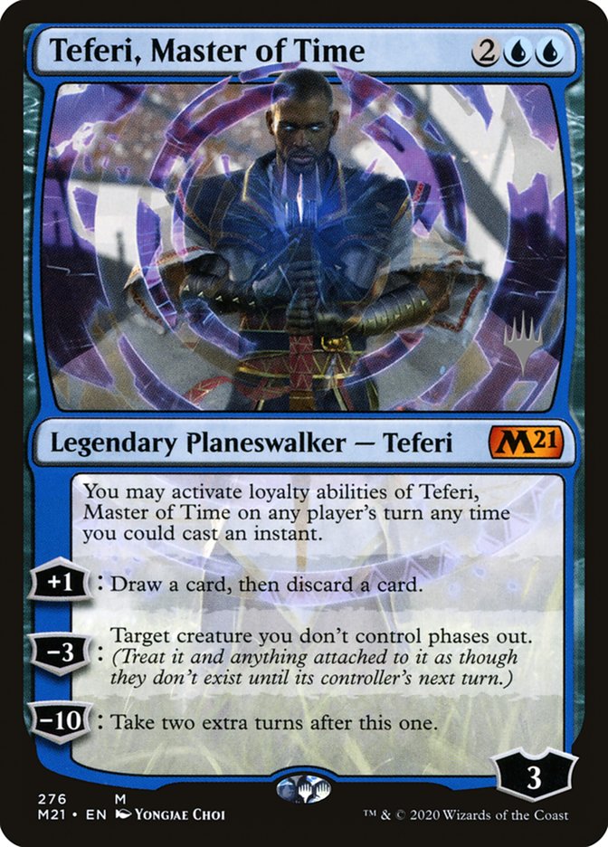 Teferi, Master of Time (Promo Pack) (276) [Core Set 2021 Promos] | Chromatic Games