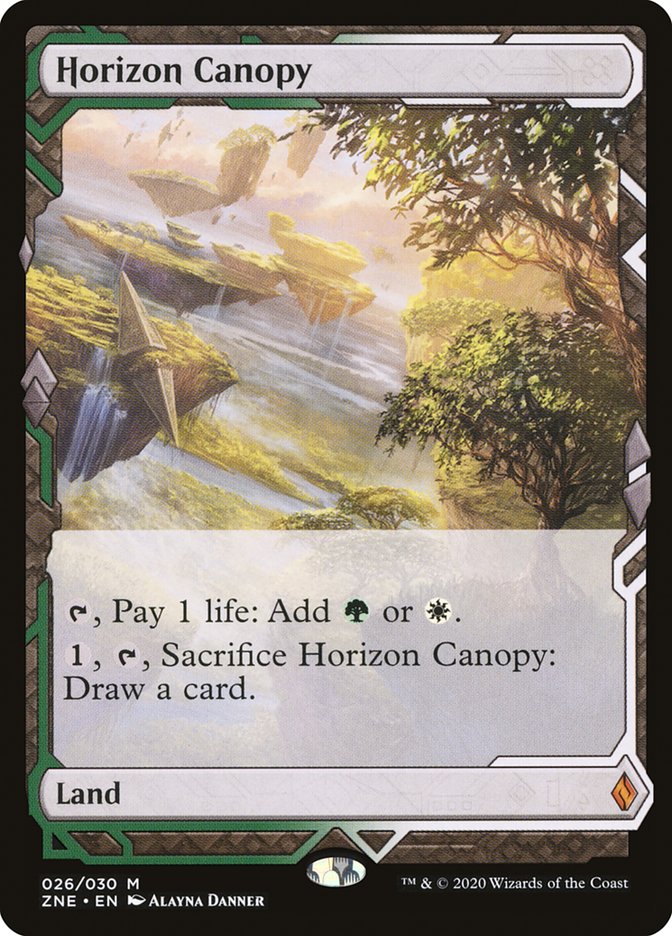 Horizon Canopy (Expeditions) [Zendikar Rising Expeditions] | Chromatic Games