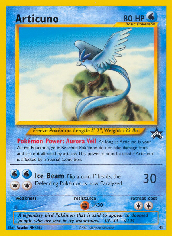 Articuno [Wizards Black Star Promos] | Chromatic Games