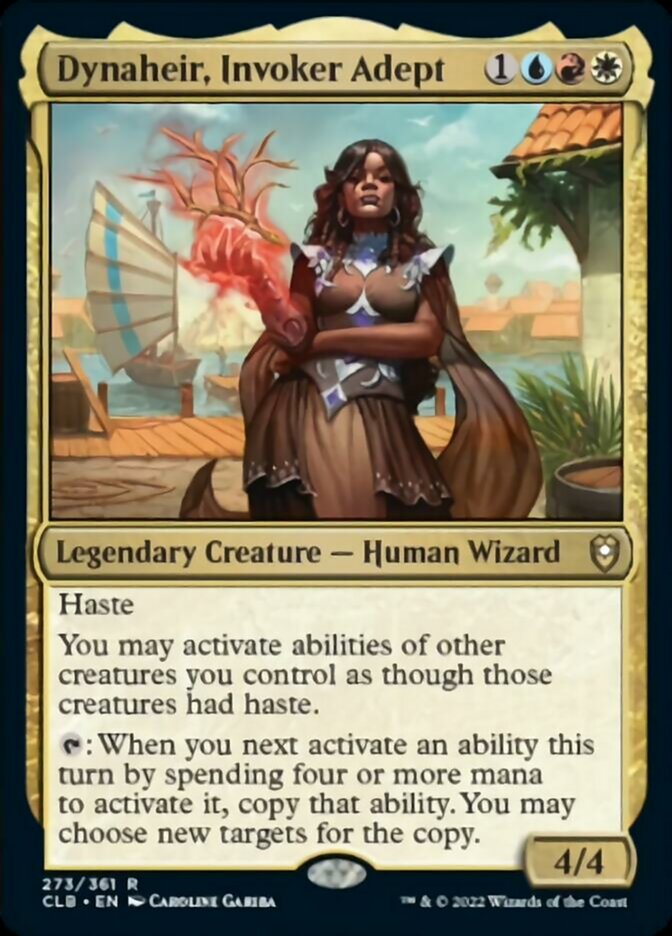 Dynaheir, Invoker Adept [Commander Legends: Battle for Baldur's Gate] | Chromatic Games