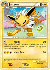 Jolteon (28/90) [HeartGold & SoulSilver: Undaunted] | Chromatic Games