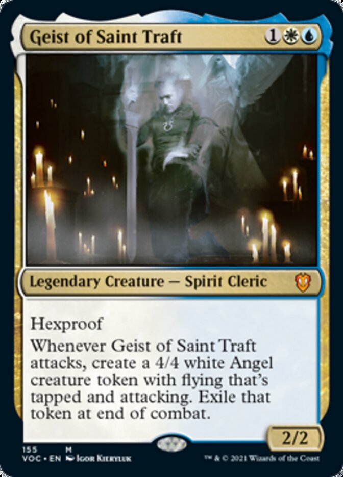 Geist of Saint Traft [Innistrad: Crimson Vow Commander] | Chromatic Games