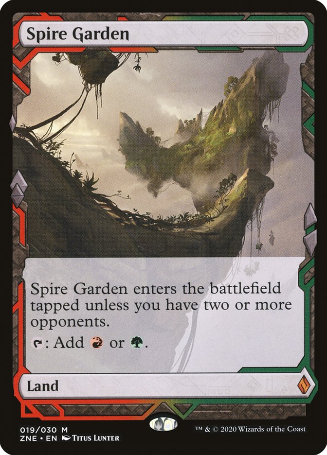 Spire Garden (Expeditions) [Zendikar Rising Expeditions] | Chromatic Games