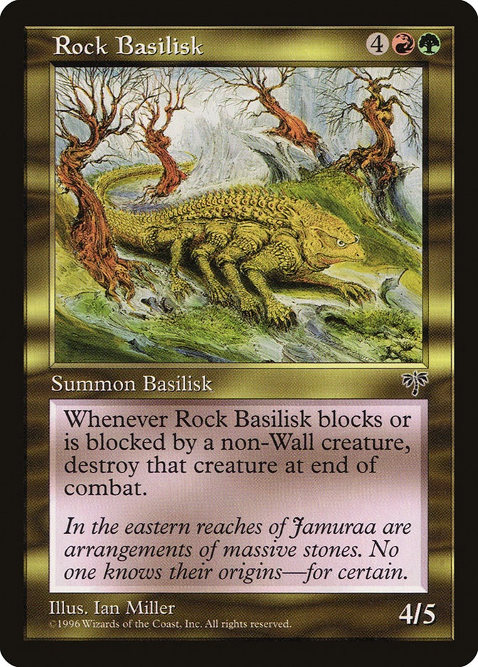 Rock Basilisk [Mirage] | Chromatic Games