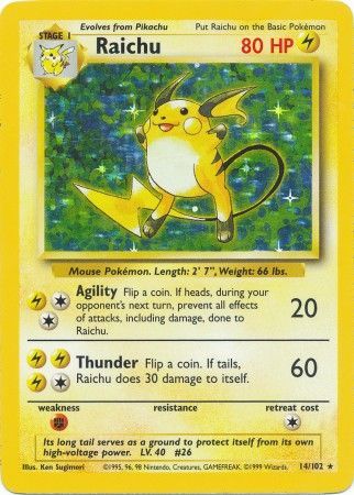 Raichu [Base Set] | Chromatic Games