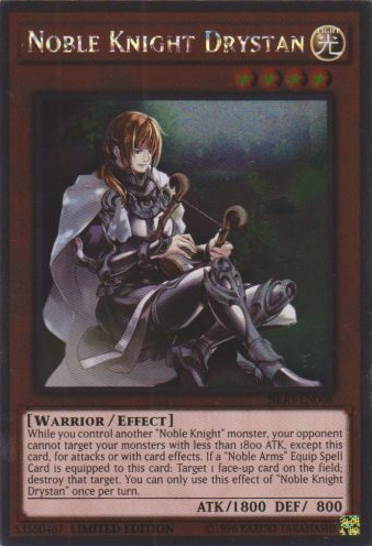 Noble Knight Drystan [NKRT-EN008] Platinum Rare | Chromatic Games
