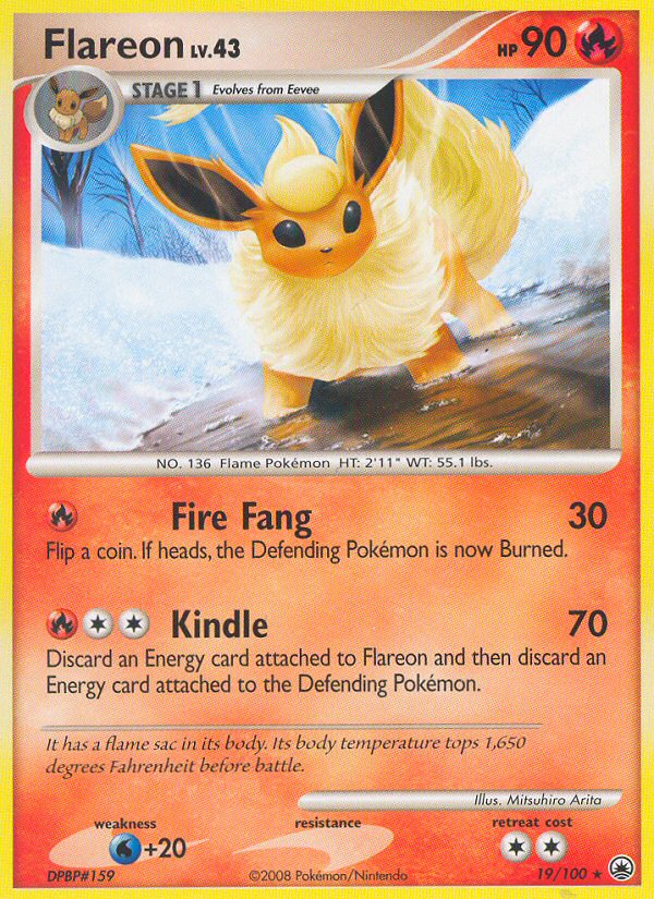 Flareon (19/100) [Diamond & Pearl: Majestic Dawn] | Chromatic Games