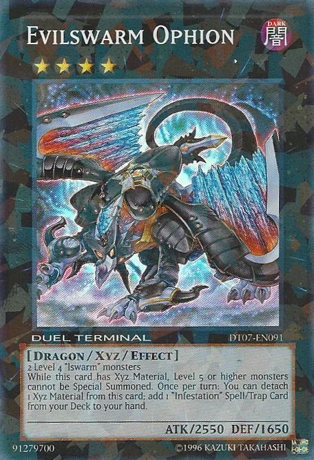 Evilswarm Ophion [DT07-EN091] Super Rare | Chromatic Games