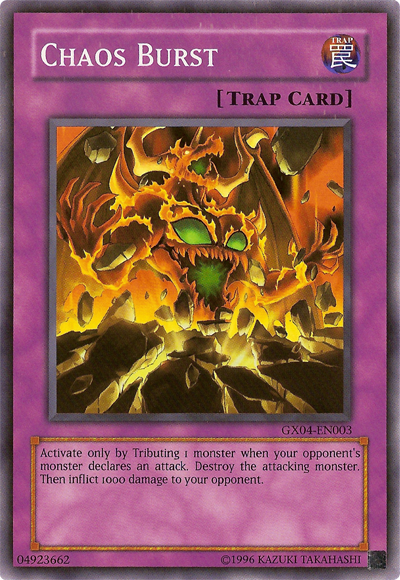Chaos Burst (GX Tag Force 2) [GX04-EN003] Super Rare | Chromatic Games