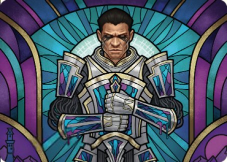 Aron, Benalia's Ruin Art Card [Dominaria United Art Series] | Chromatic Games