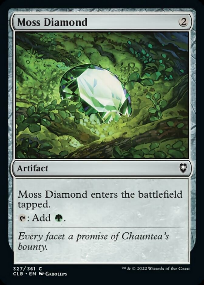 Moss Diamond [Commander Legends: Battle for Baldur's Gate] | Chromatic Games