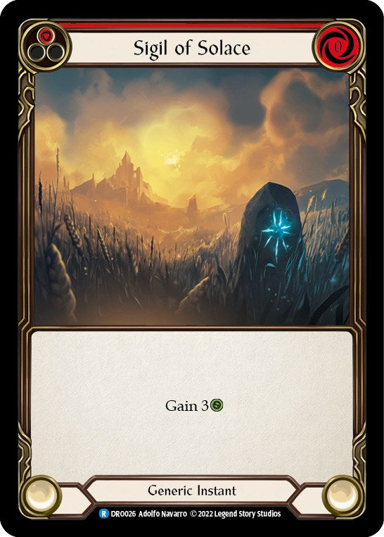 Sigil of Solace [DRO026] (Uprising Dromai Blitz Deck) | Chromatic Games