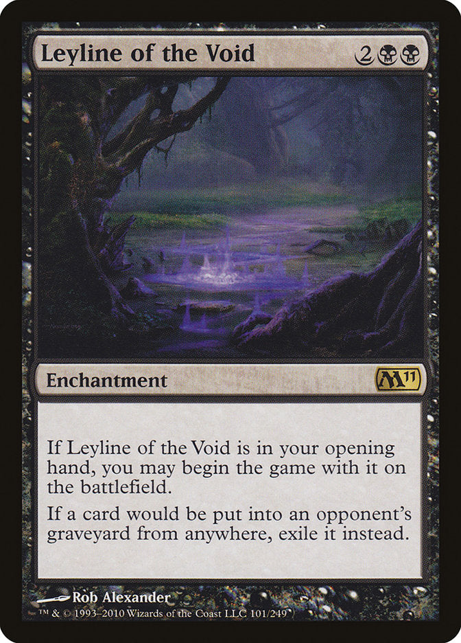 Leyline of the Void [Magic 2011] | Chromatic Games