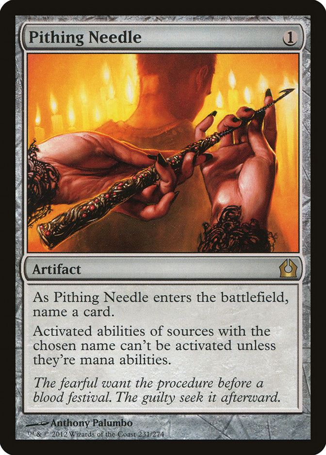 Pithing Needle [Return to Ravnica] | Chromatic Games