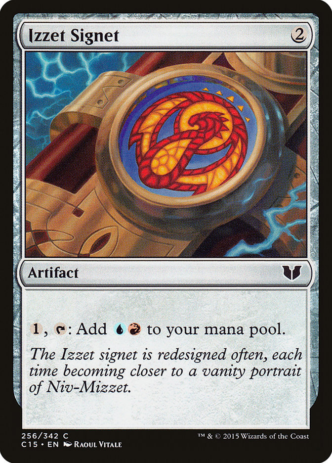 Izzet Signet [Commander 2015] | Chromatic Games