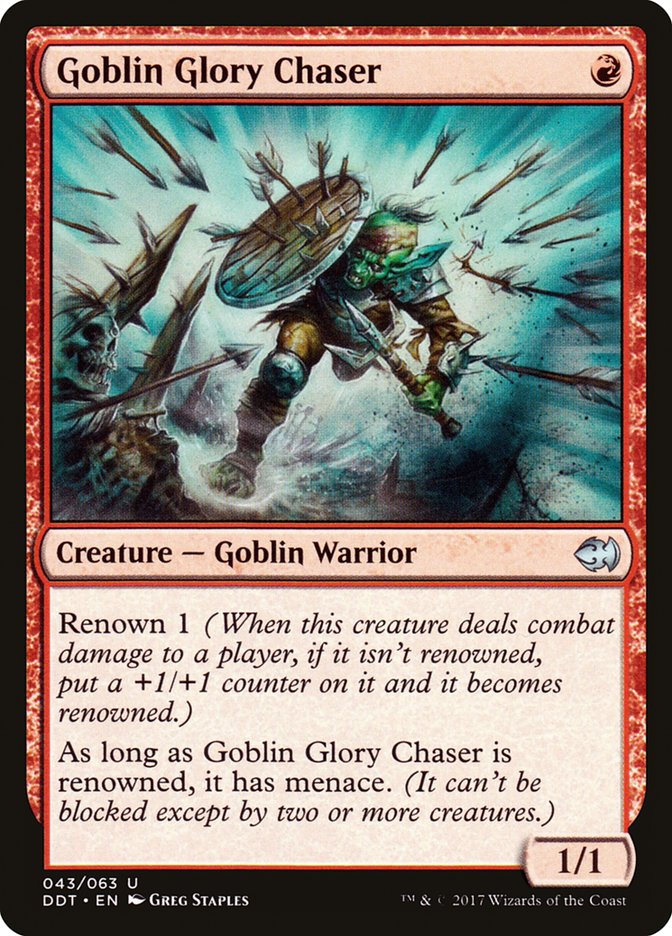 Goblin Glory Chaser [Duel Decks: Merfolk vs. Goblins] | Chromatic Games