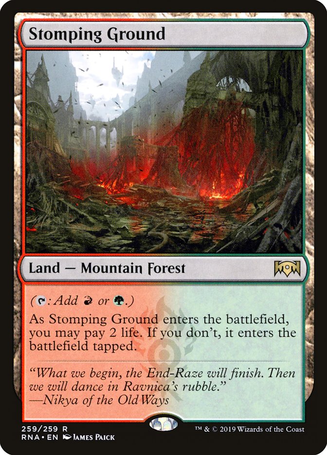 Stomping Ground [Ravnica Allegiance] | Chromatic Games