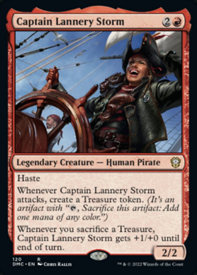 Captain Lannery Storm [Dominaria United Commander] | Chromatic Games