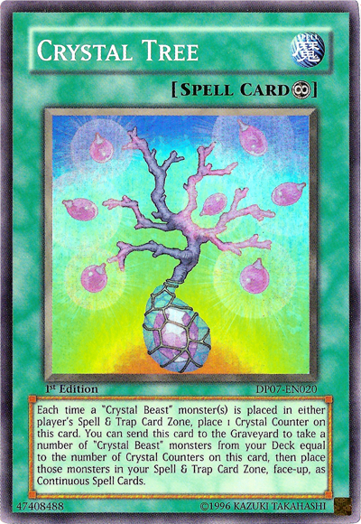 Crystal Tree [DP07-EN020] Super Rare | Chromatic Games