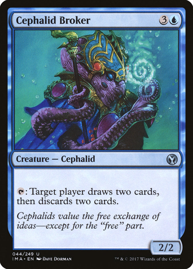 Cephalid Broker [Iconic Masters] | Chromatic Games