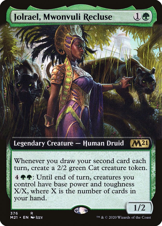 Jolrael, Mwonvuli Recluse (Extended Art) [Core Set 2021] | Chromatic Games