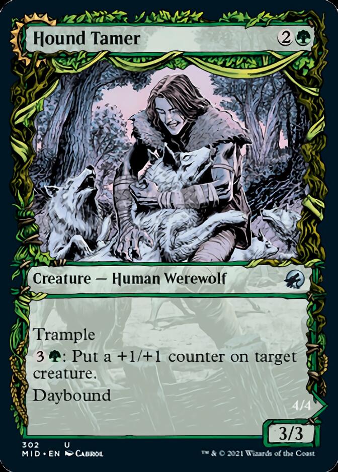 Hound Tamer // Untamed Pup (Showcase Equinox) [Innistrad: Midnight Hunt] | Chromatic Games