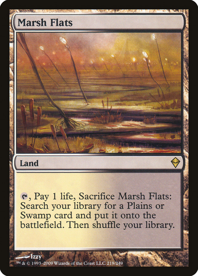 Marsh Flats [Zendikar] | Chromatic Games