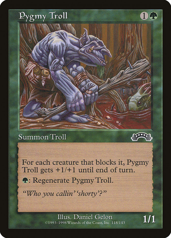 Pygmy Troll [Exodus] | Chromatic Games