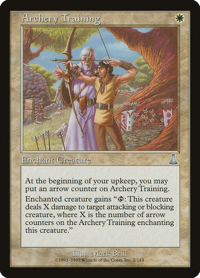 Archery Training [Urza's Destiny] | Chromatic Games