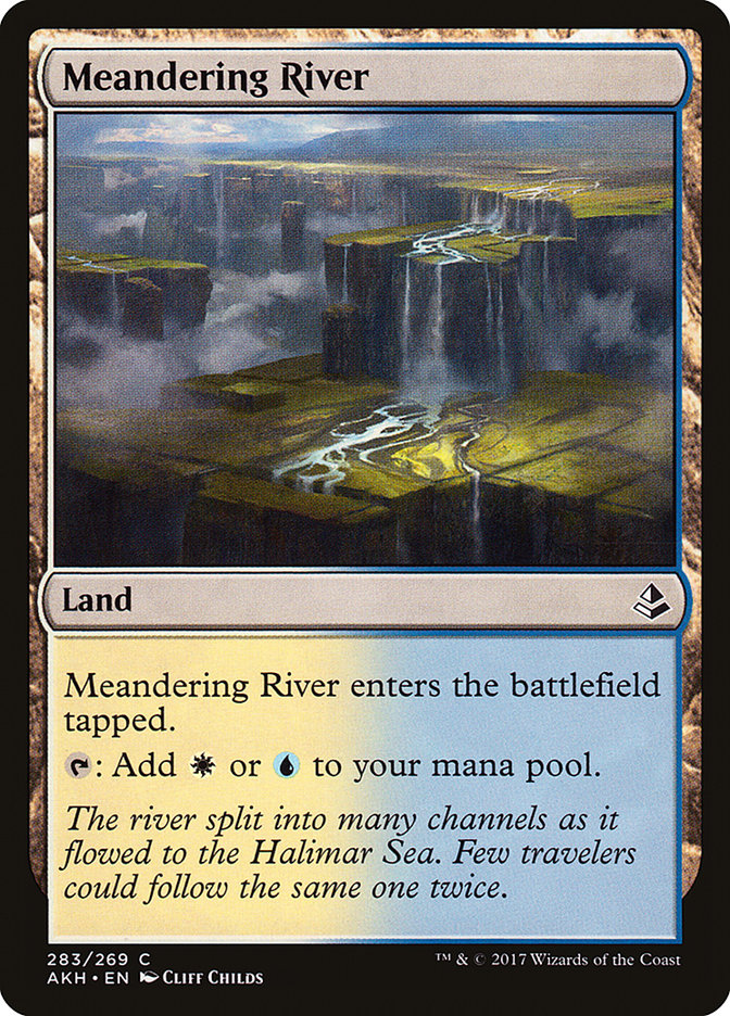 Meandering River [Amonkhet] | Chromatic Games