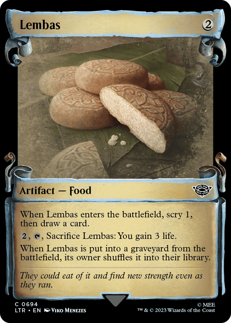 Lembas [The Lord of the Rings: Tales of Middle-Earth Showcase Scrolls] | Chromatic Games