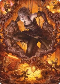 Nahiri, Heir of the Ancients [Zendikar Rising Art Series] | Chromatic Games